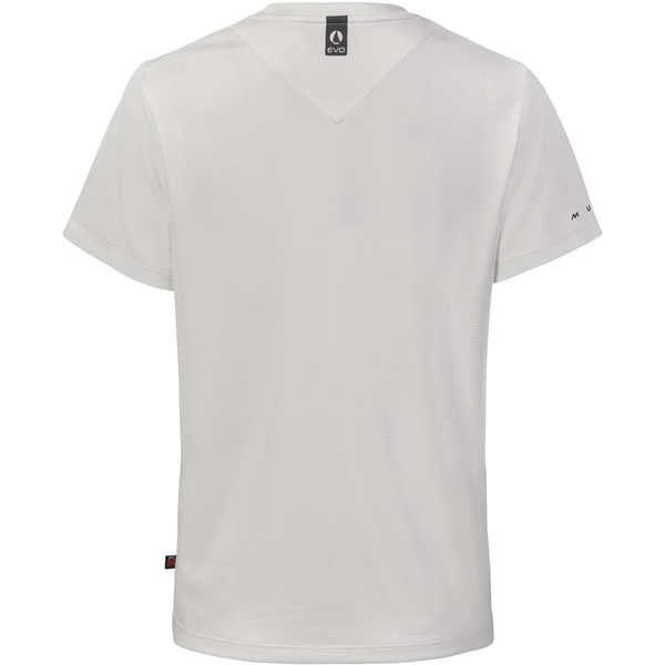2026 Musto Womens Evo Crew Sunblock Short Sleeve Tee 82444 - Platinum